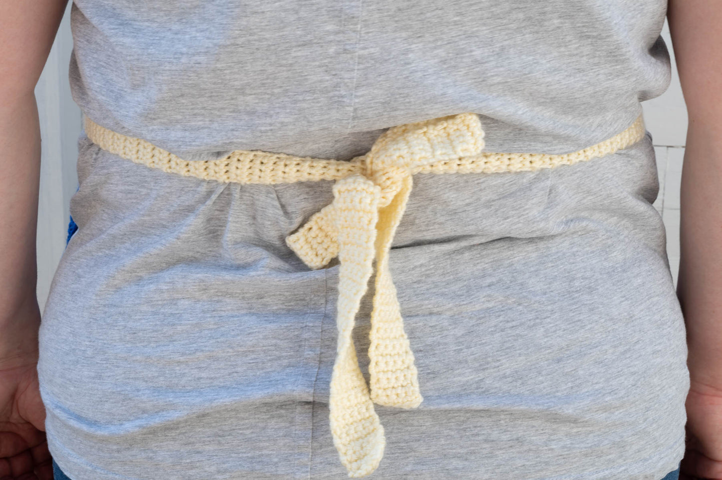 Striped Apron Crochet Pattern