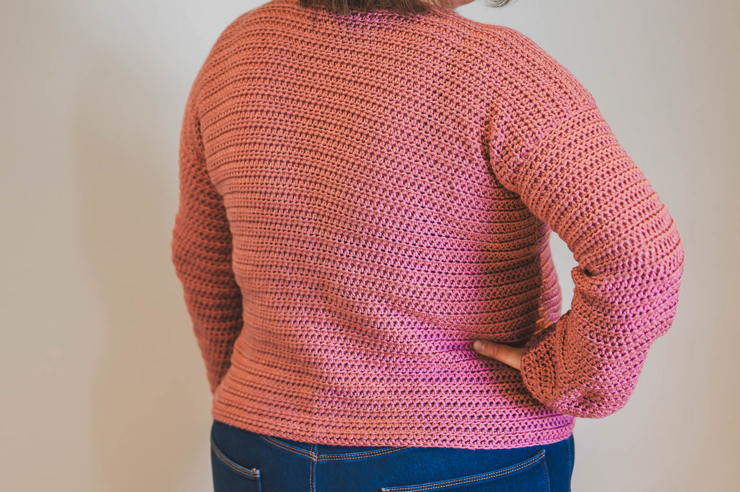 Balloon Sleeve Sweater Crochet Pattern