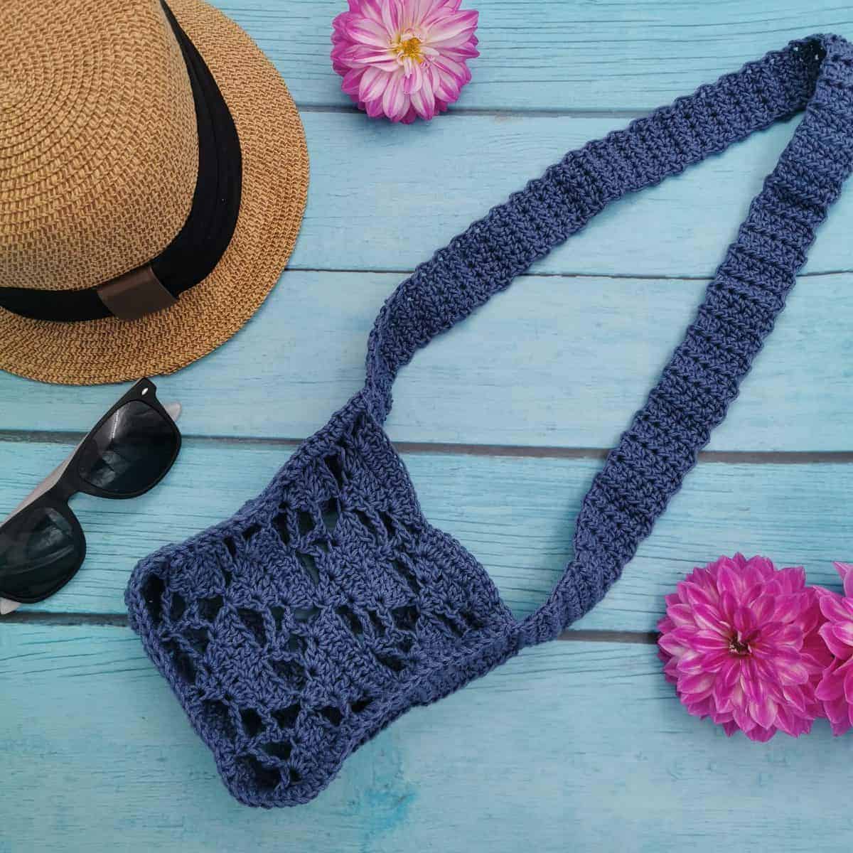 Summer Shoulder Bag Crochet Pattern - Main Image