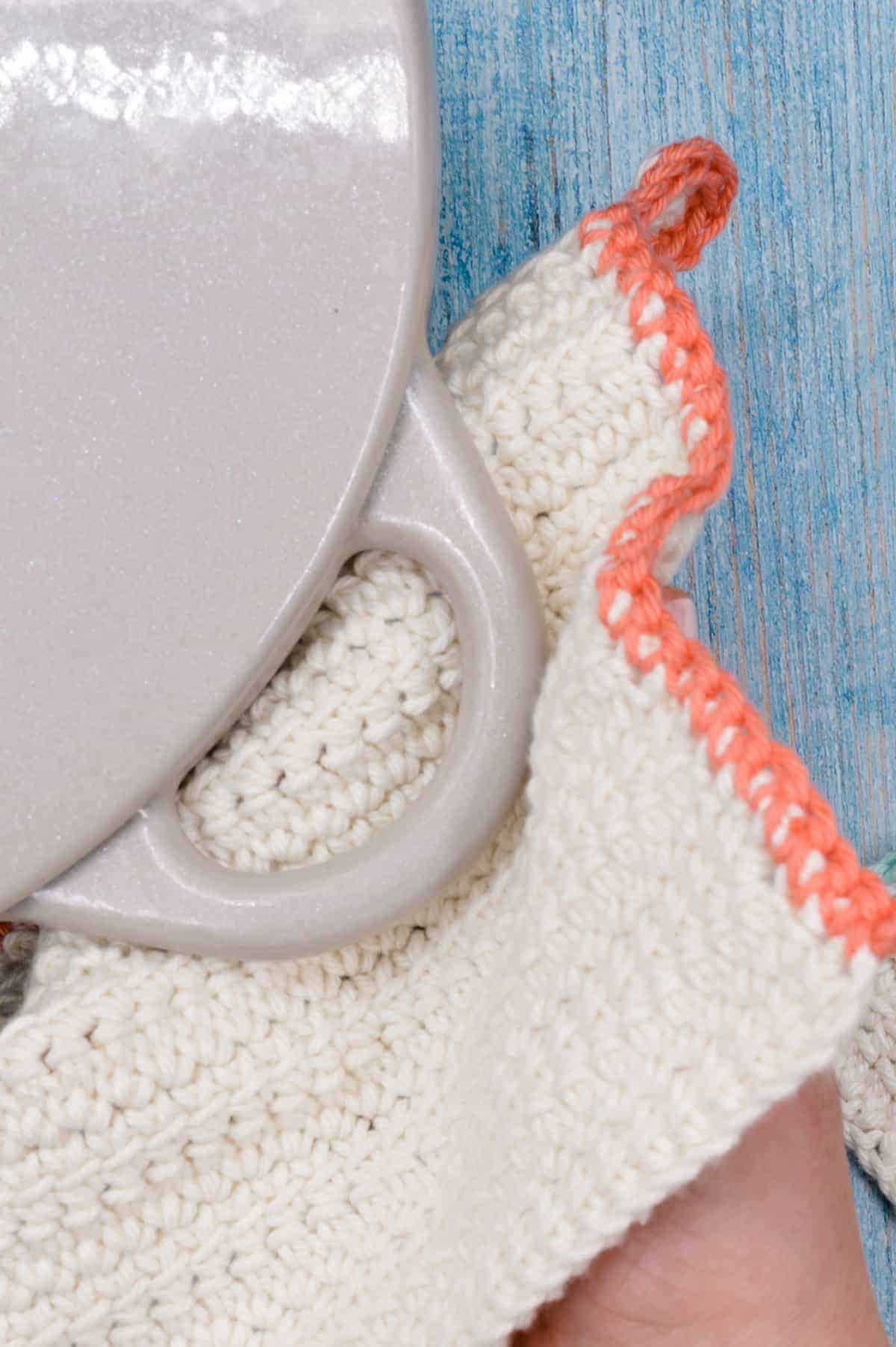 No Gaps Crochet Potholder Pattern