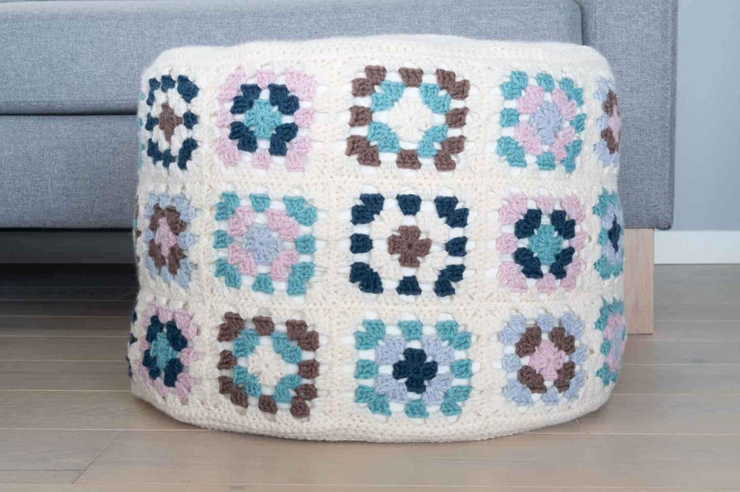 Granny Square Ottoman Pattern