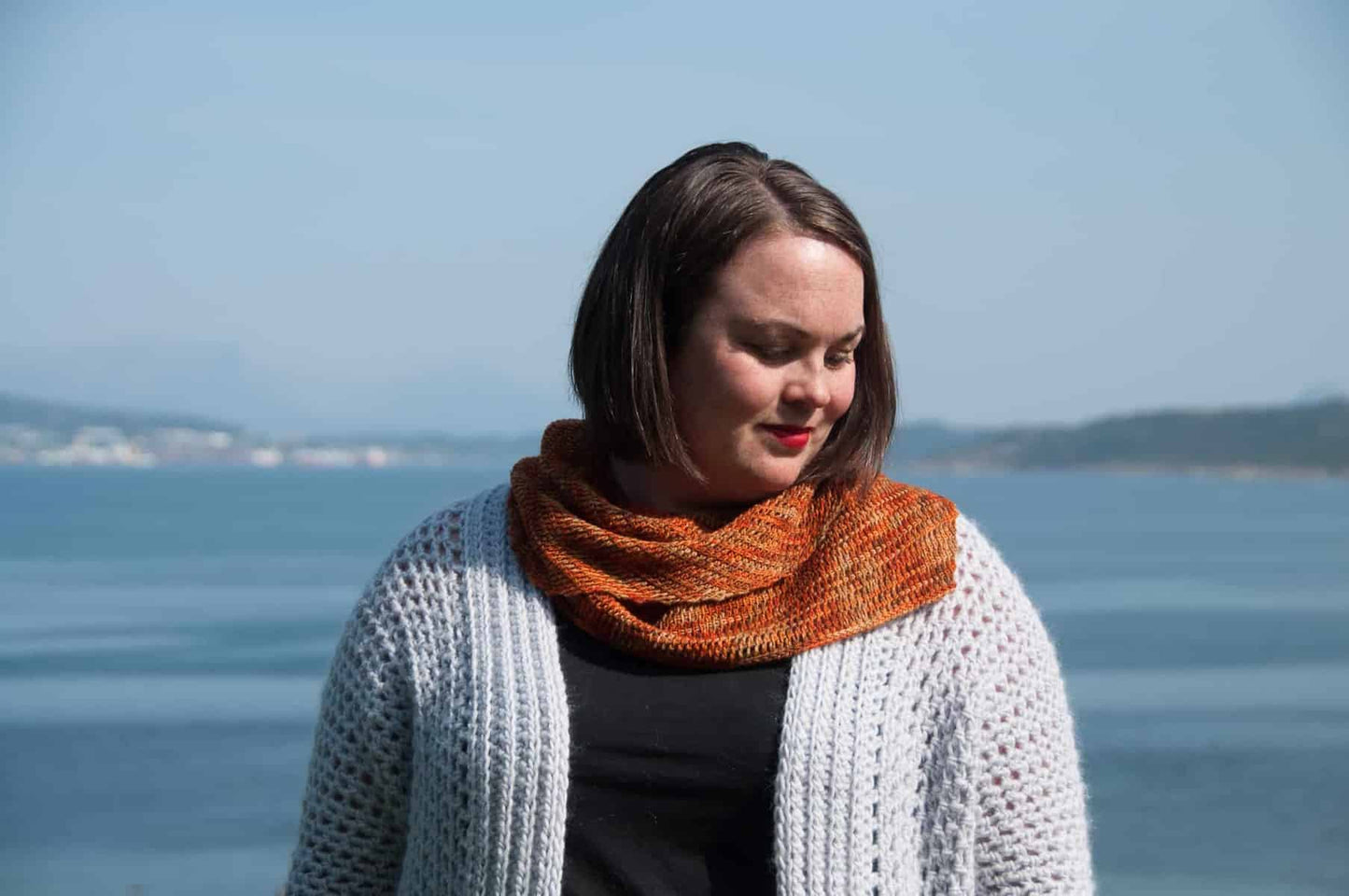 autumn leaves shawl free crochet pattern