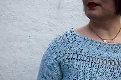 coelum sweater crochet pattern design