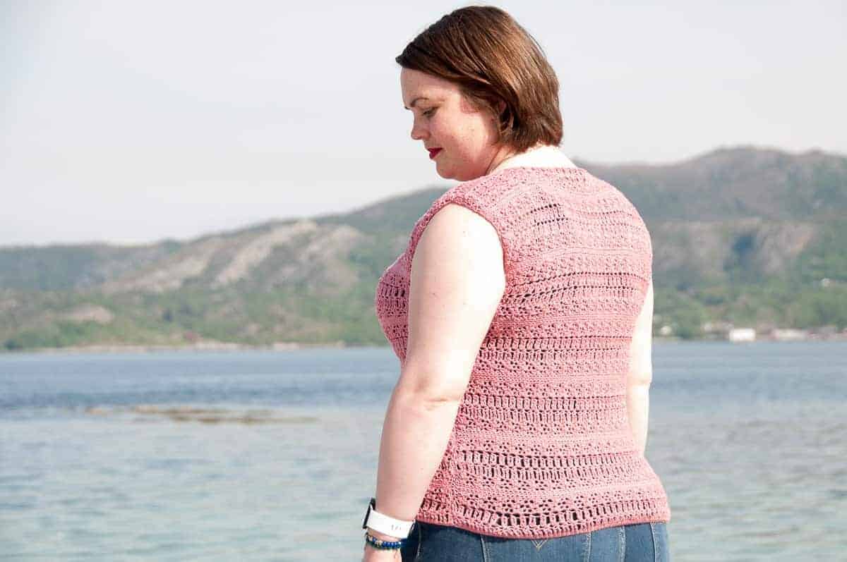coelum top crochet pattern design
