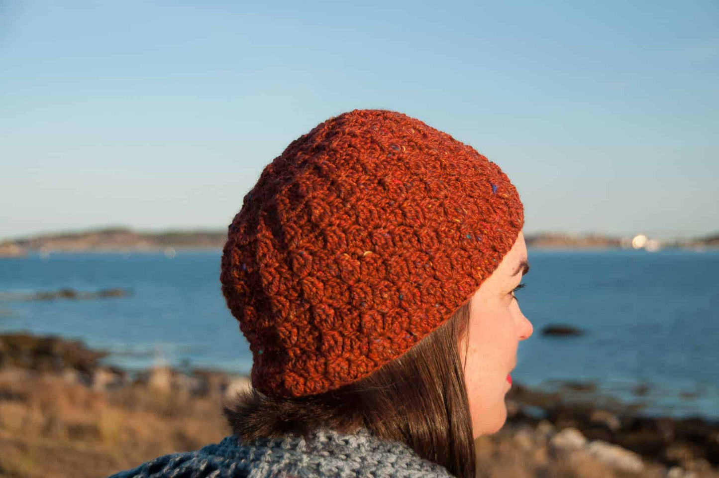 Textured Tweed Hat Crochet Pattern