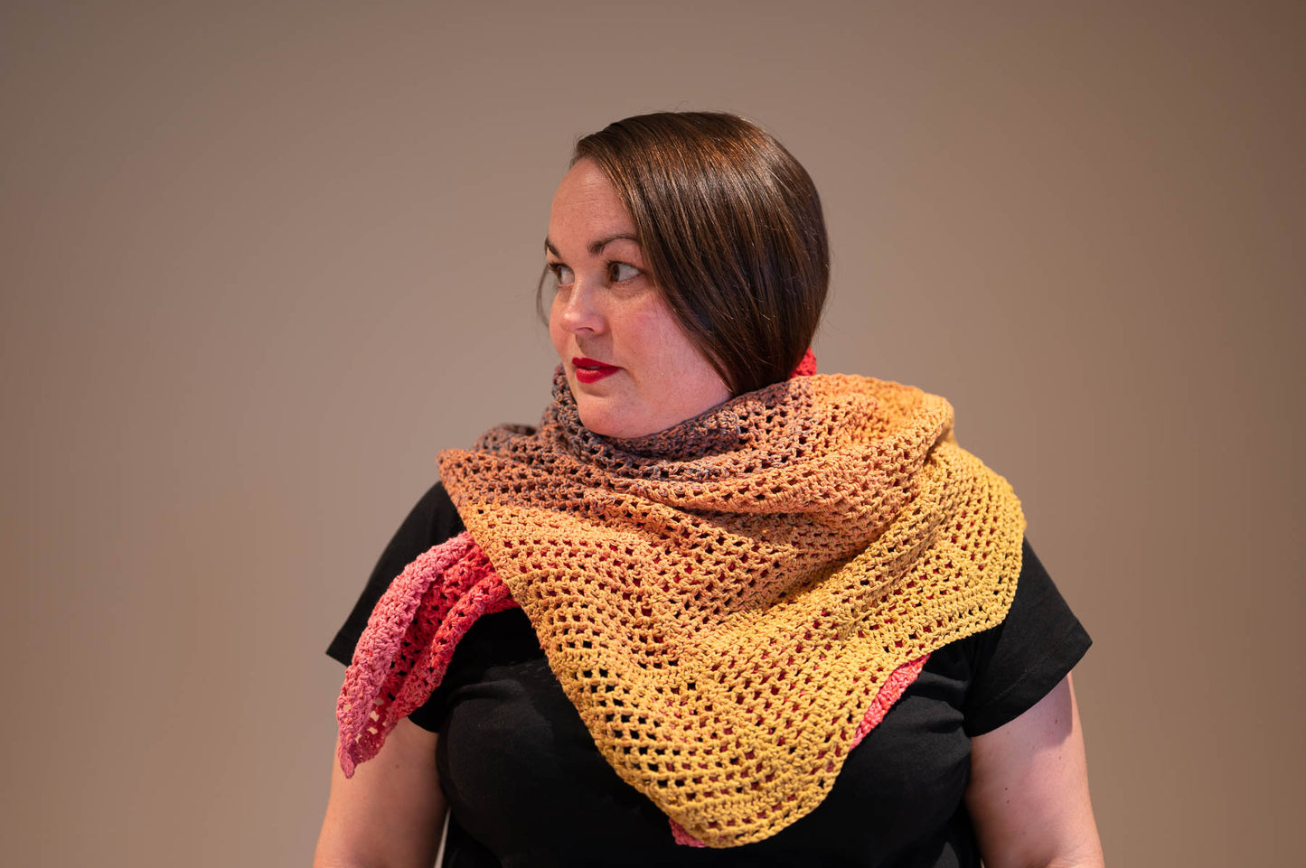 Lace Scarf Crochet Pattern