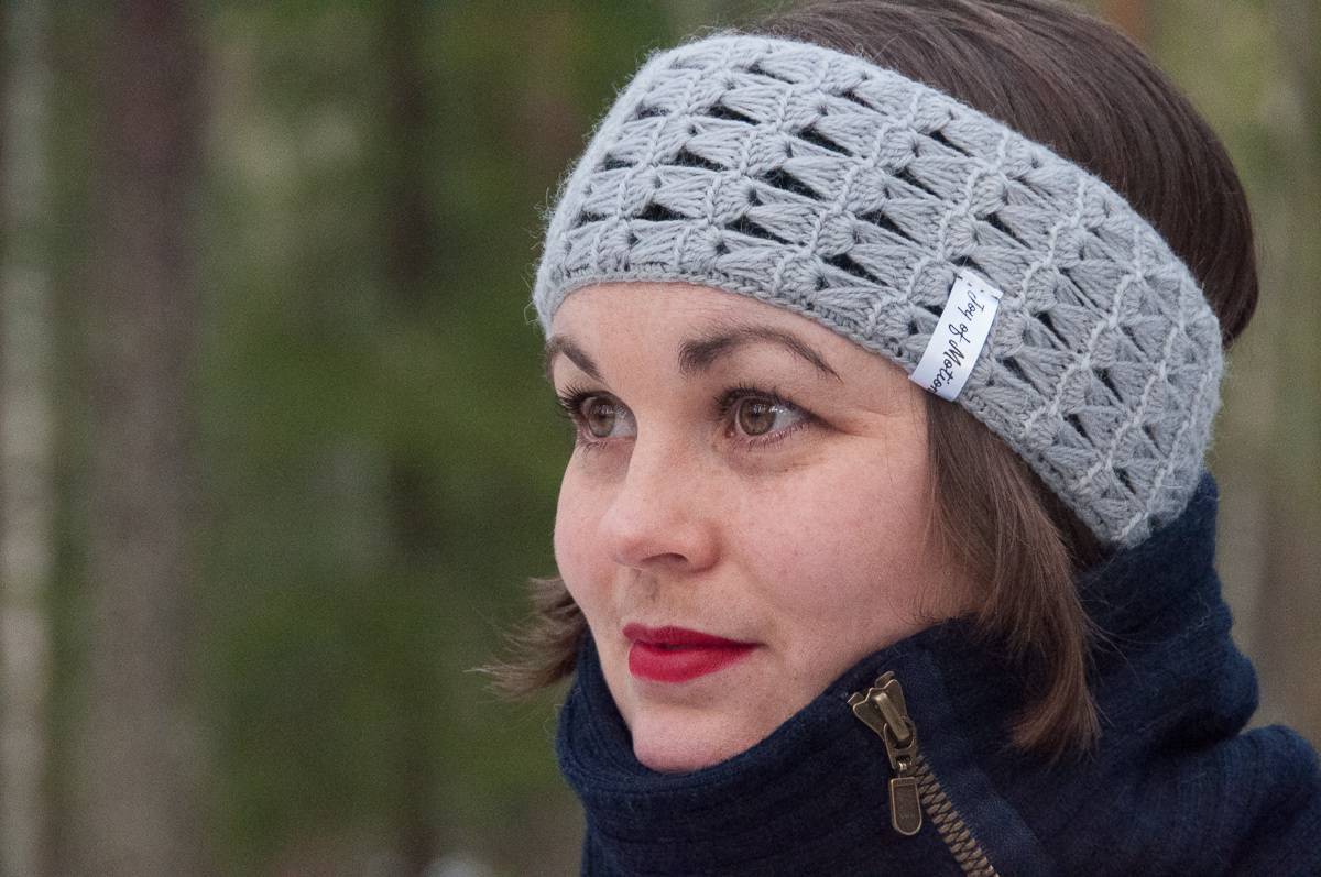 crochet delicatus headband crochet pattern design