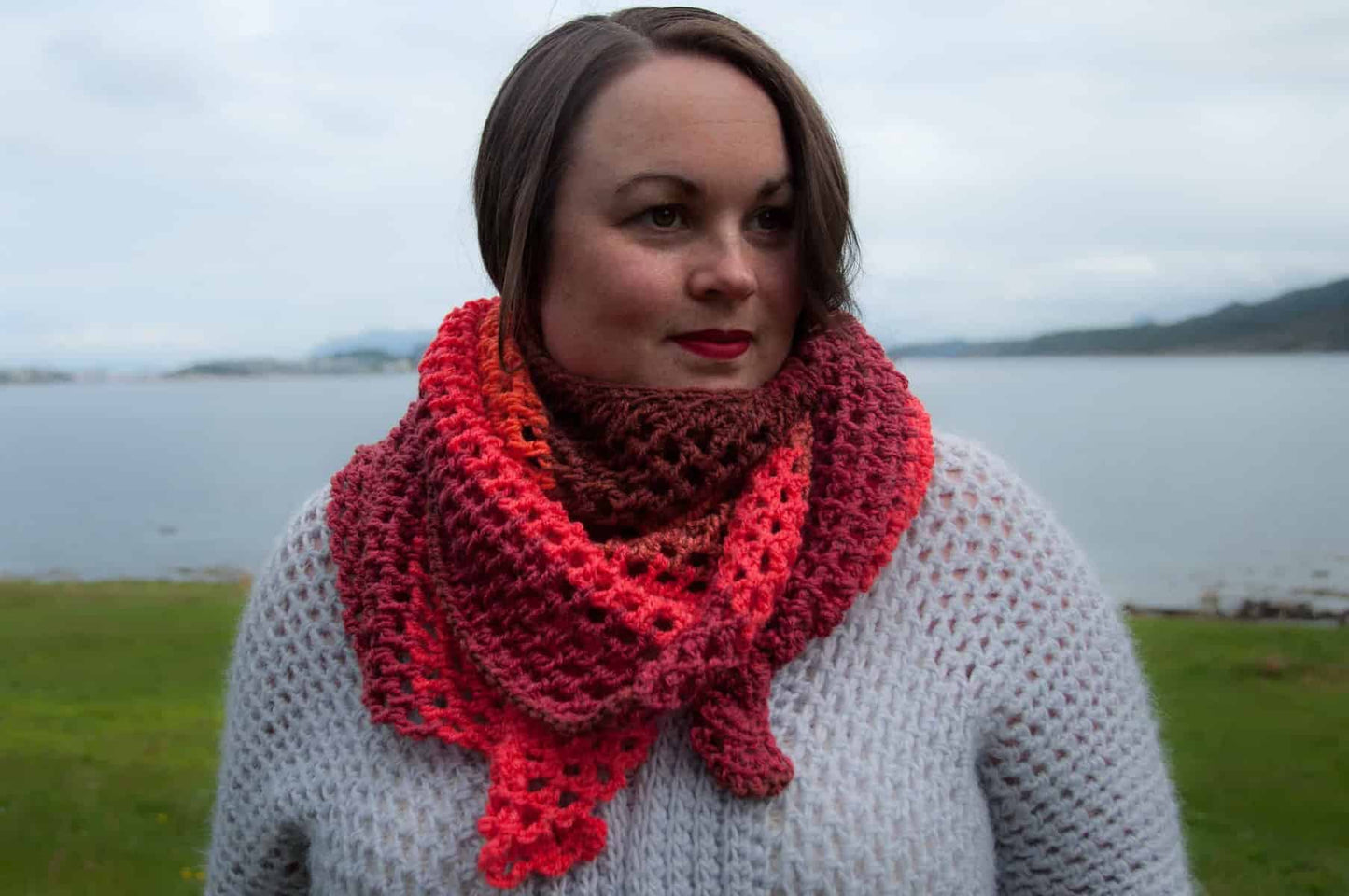 Feels Like Fall Shawl Tunisian Crochet Pattern