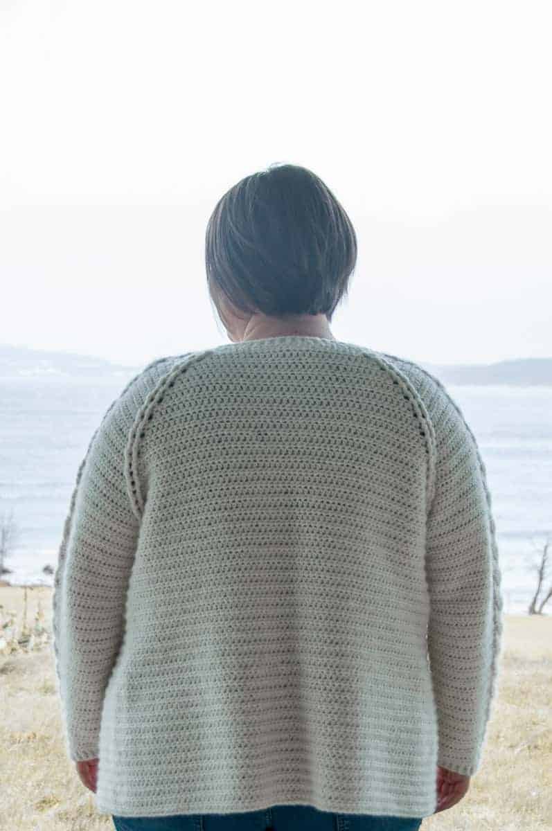 crochet nivis cardigan free crochet pattern design