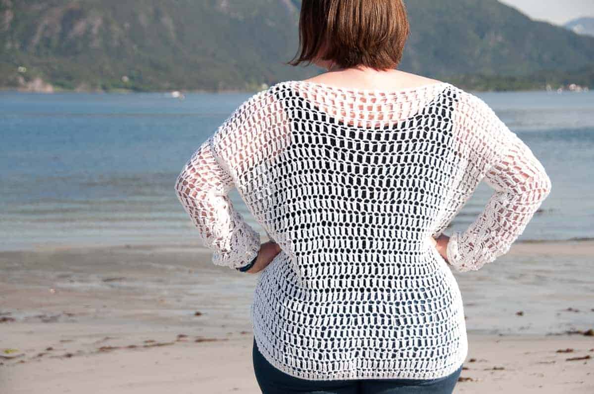 summer sweater crochet pattern