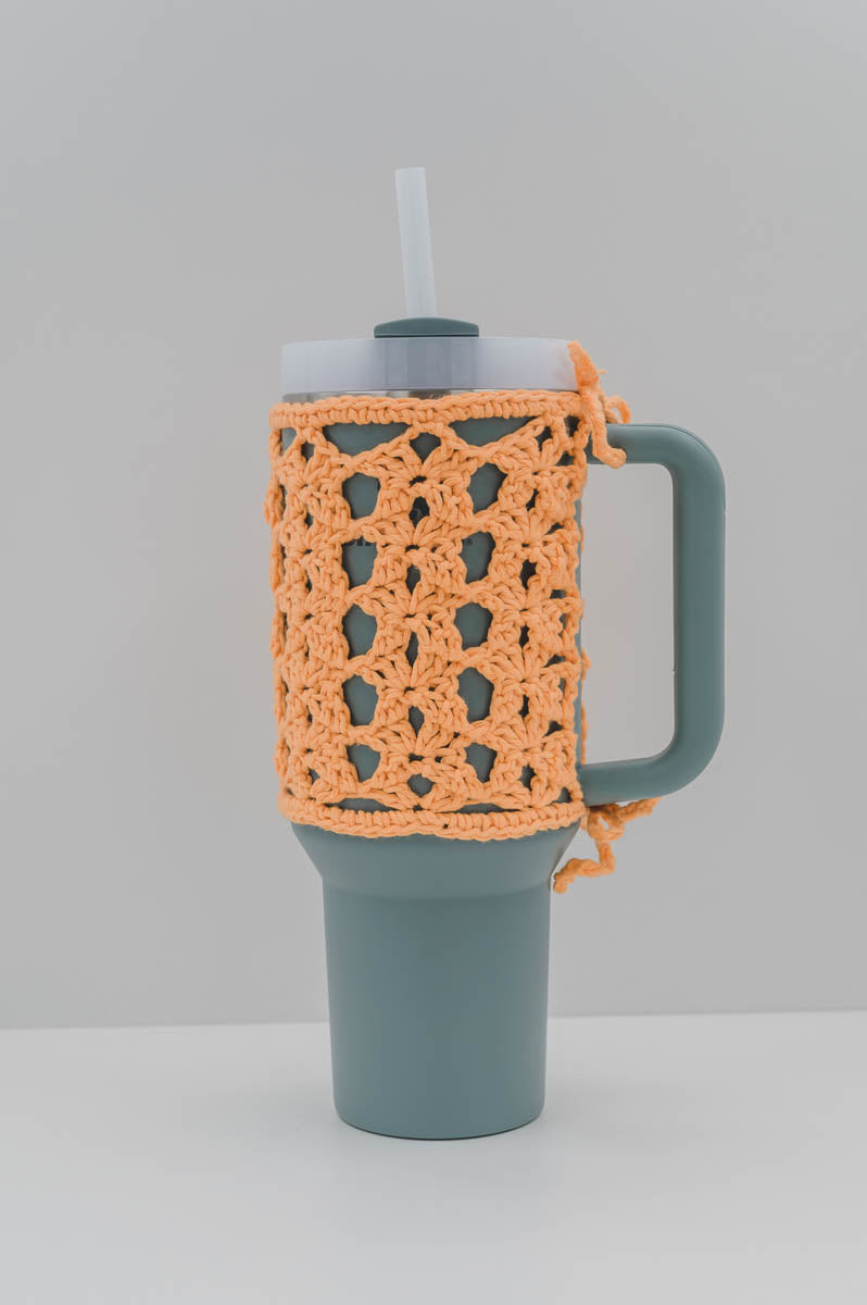 Lace Crochet Stanley Cup Holder Pattern