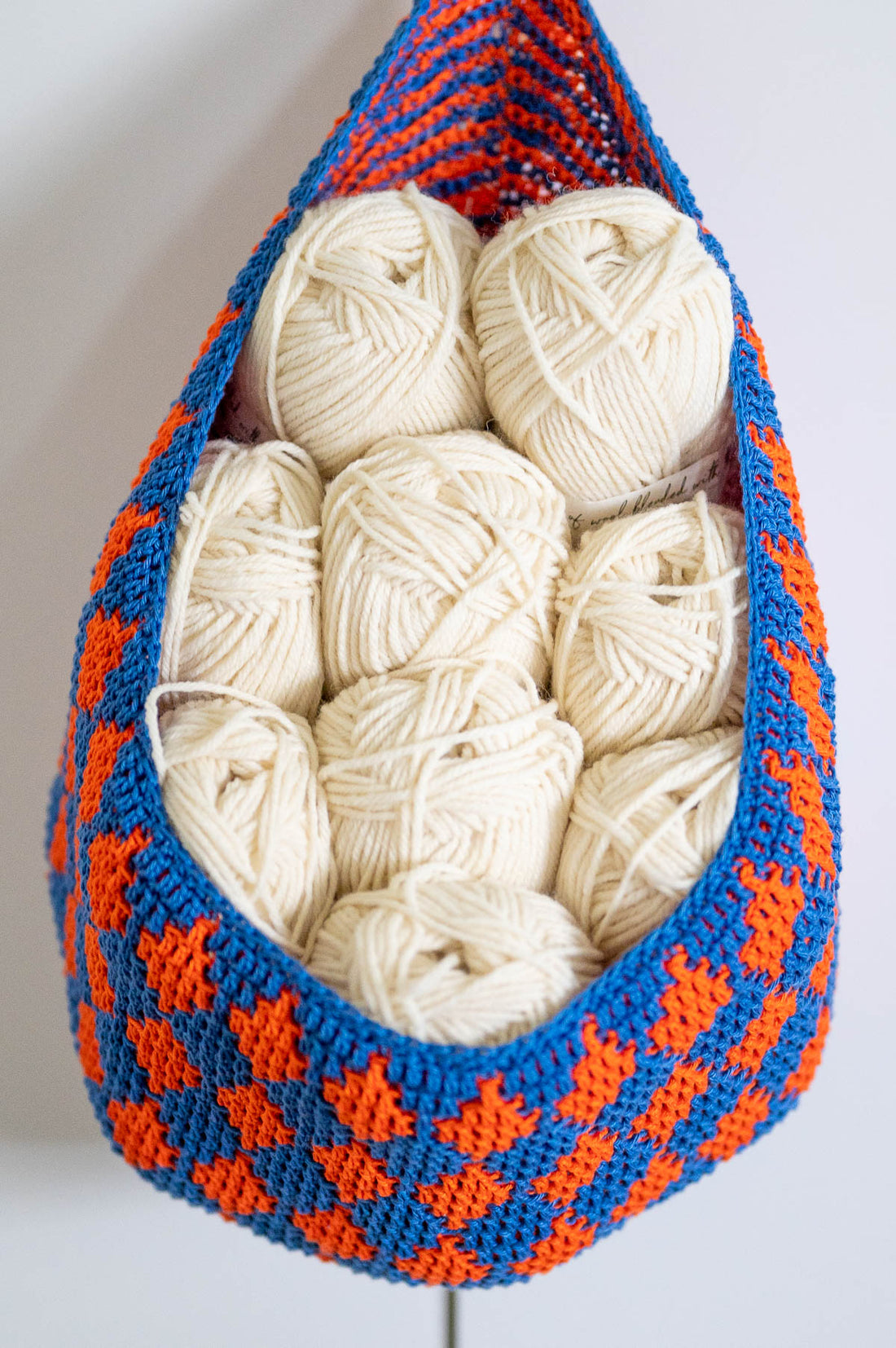 Hanging Mosaic Crochet Basket Pattern – Joy of Motion Crochet