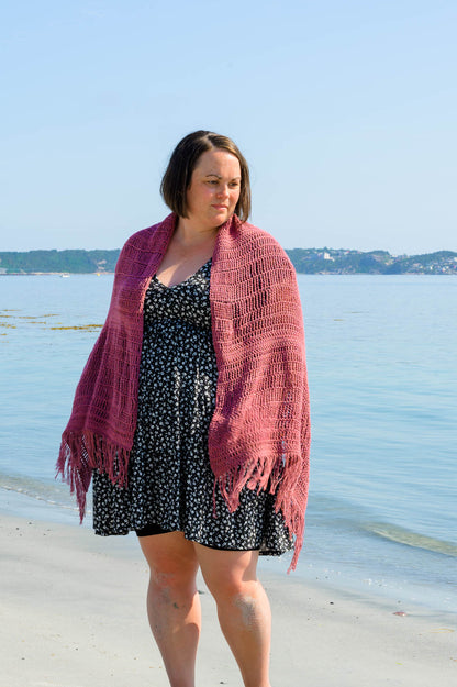 Beach Wrap Scarf Crochet Pattern