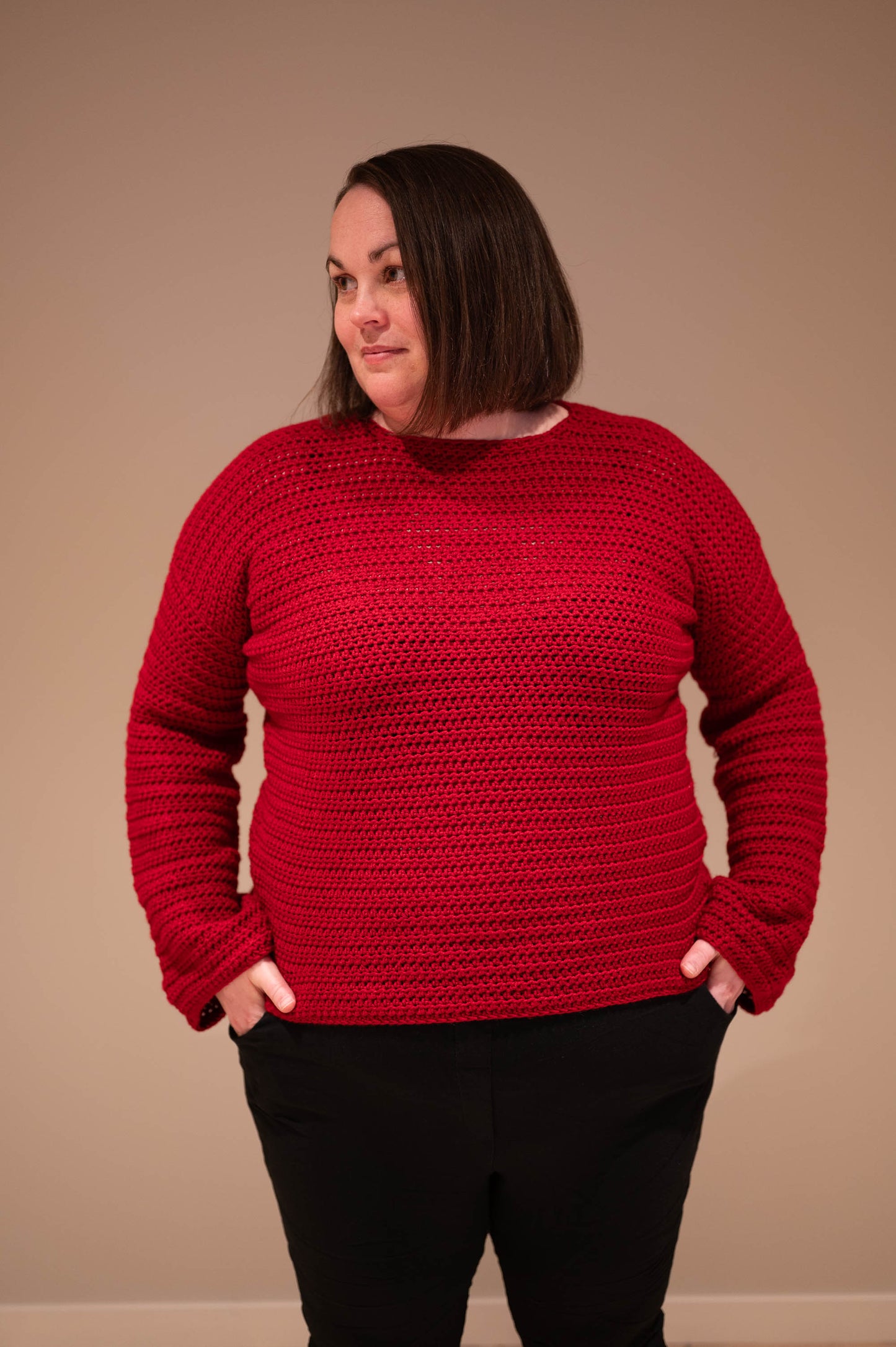 Bell Sleeve Sweater Crochet Pattern