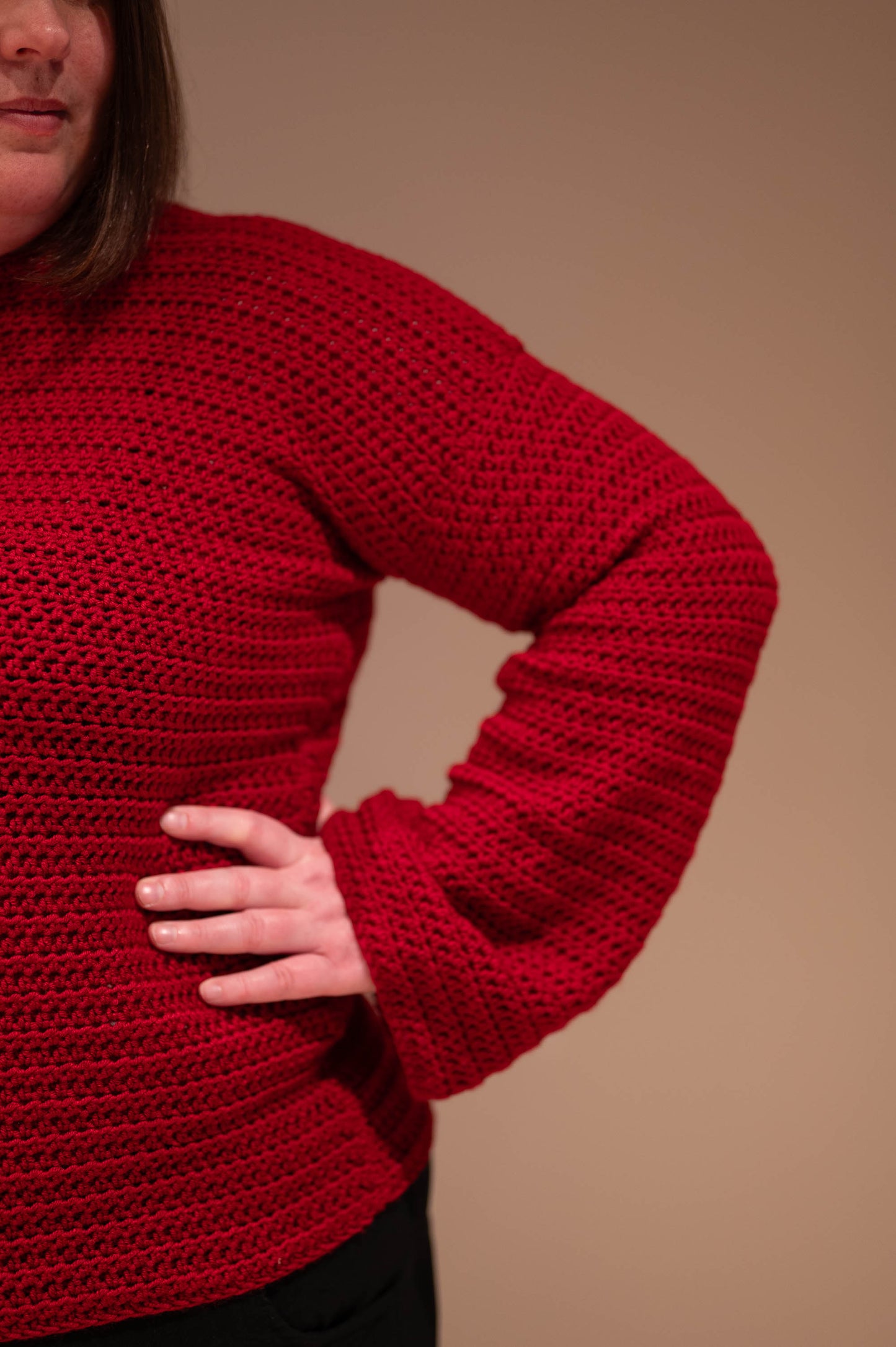 Bell Sleeve Sweater Crochet Pattern