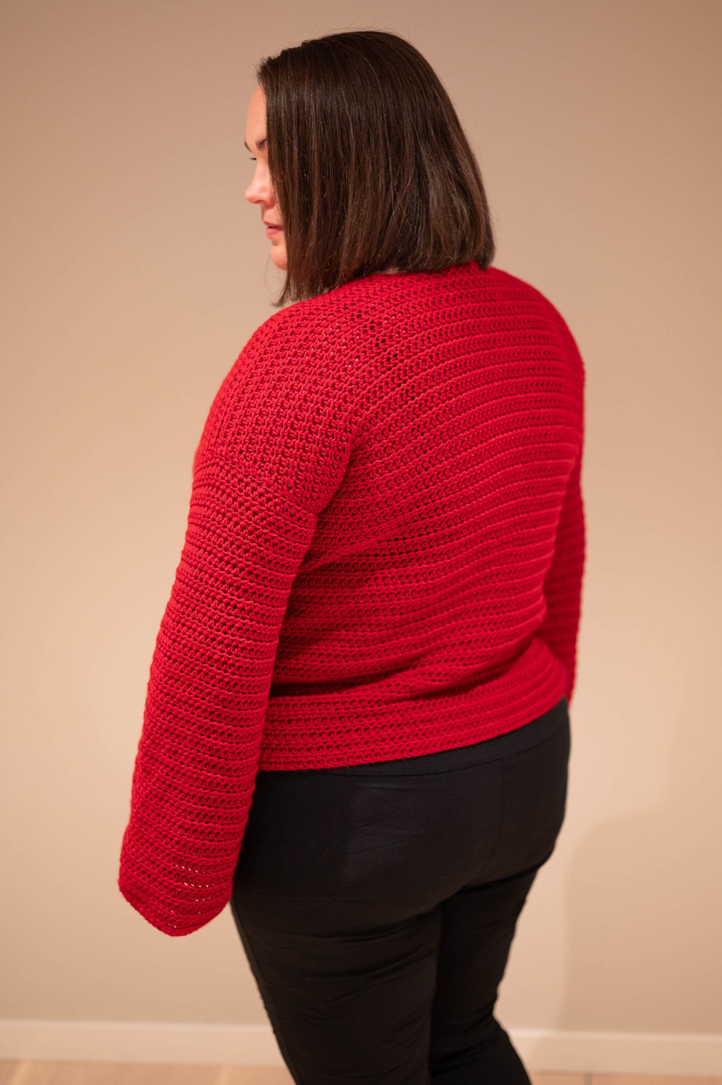 Bell Sleeve Sweater Crochet Pattern