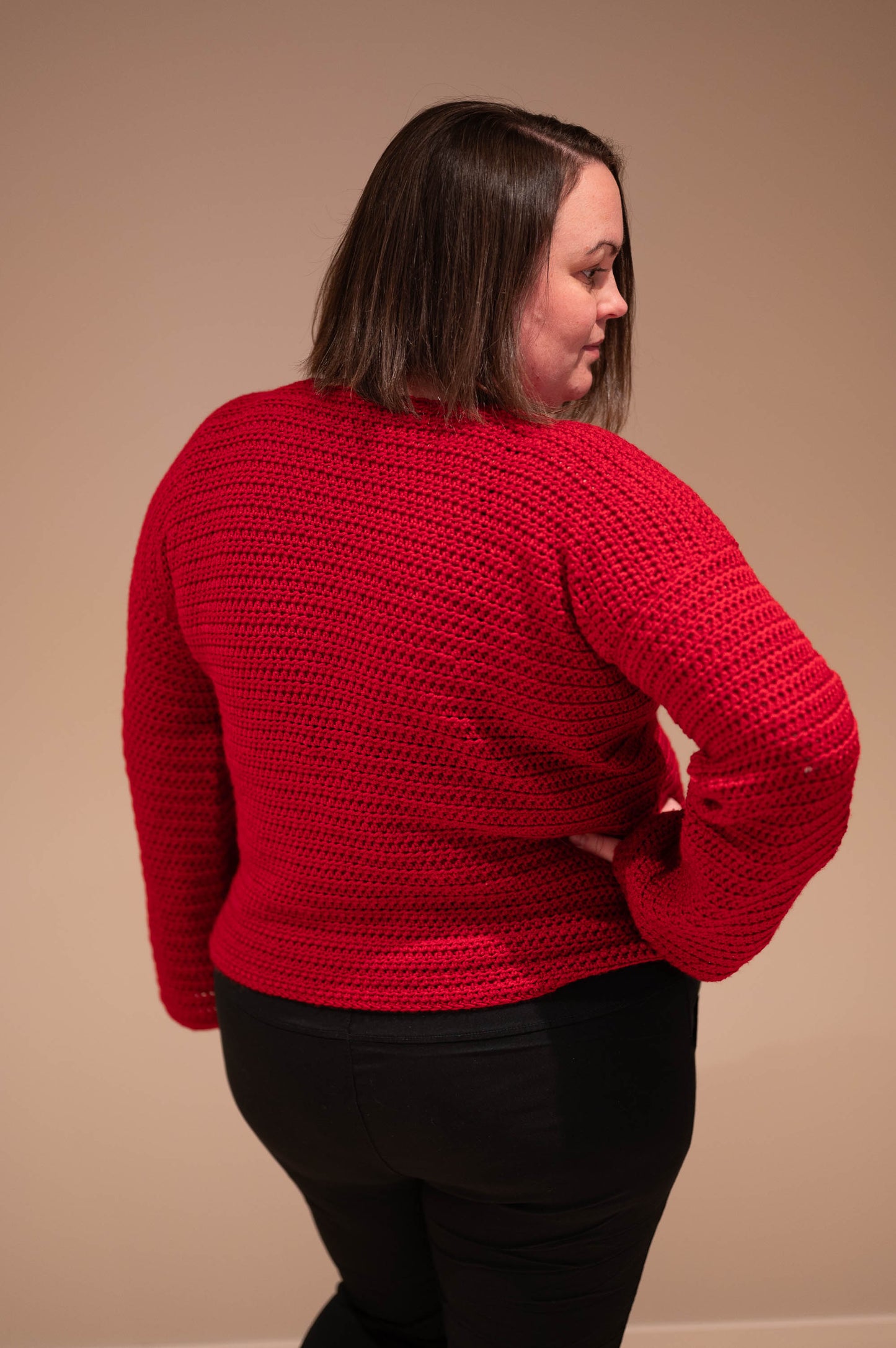 Bell Sleeve Sweater Crochet Pattern