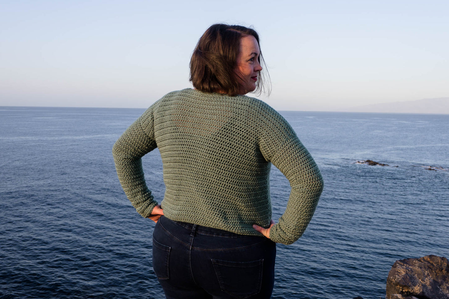 Crew Neck Sweater Crochet Pattern