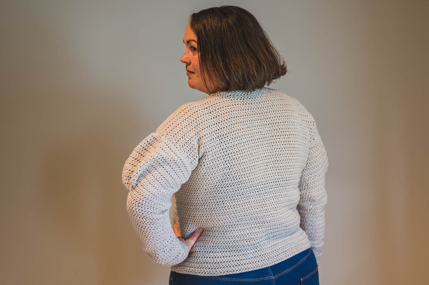 Puff Sleeve Sweater Crochet Pattern