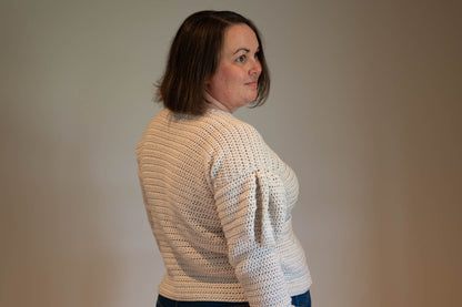 Puff Sleeve Sweater Crochet Pattern