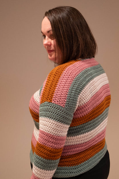 Striped Sweater Crochet Pattern