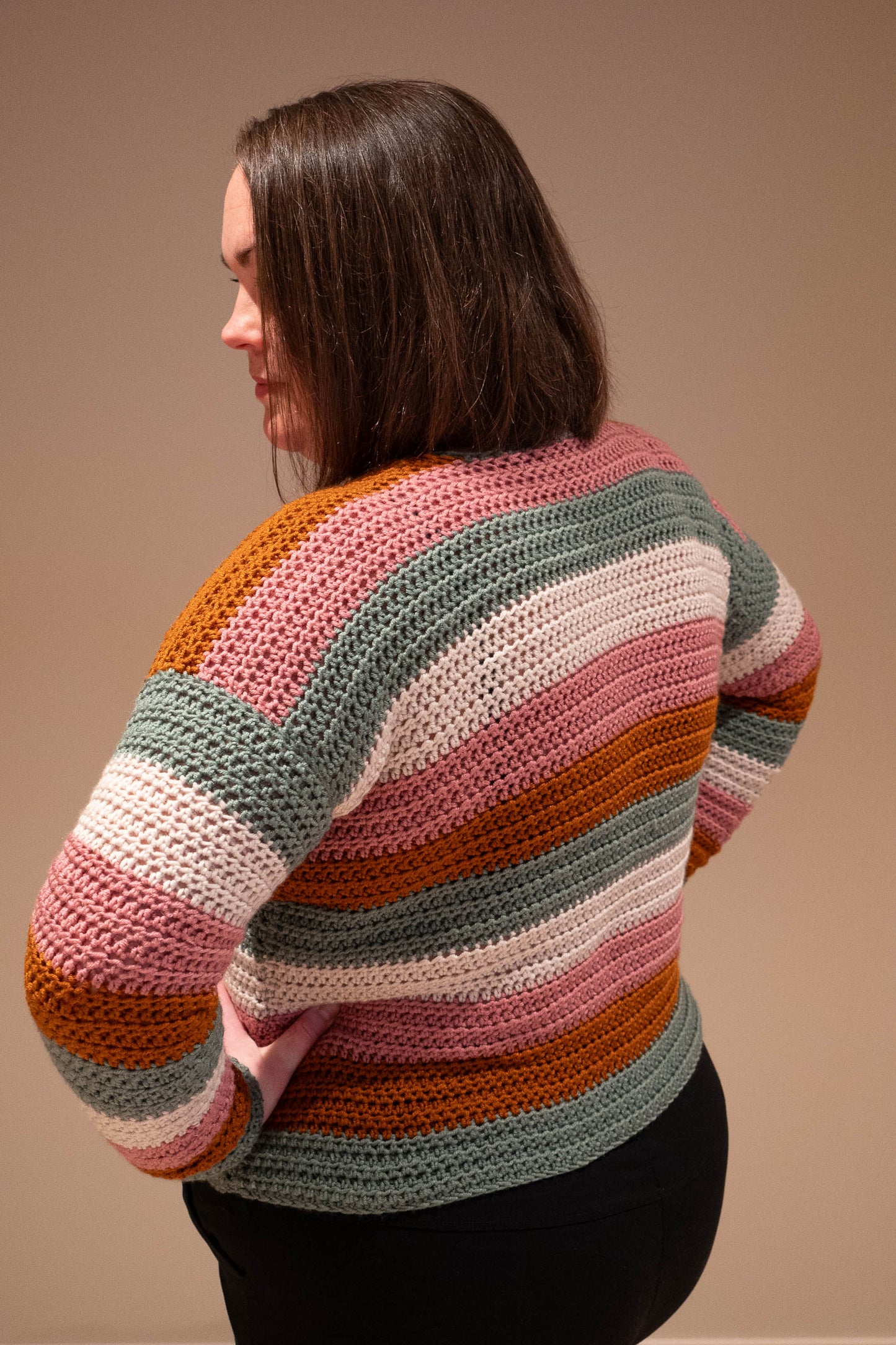 Striped Sweater Crochet Pattern