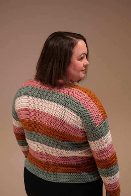 Striped Sweater Crochet Pattern