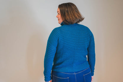 Turtleneck Sweater Crochet Pattern