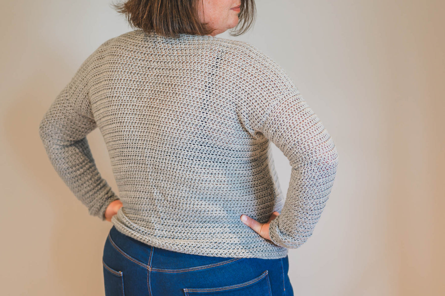 V-Neck Sweater Crochet Pattern