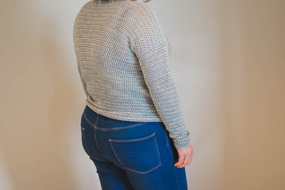 V-Neck Sweater Crochet Pattern