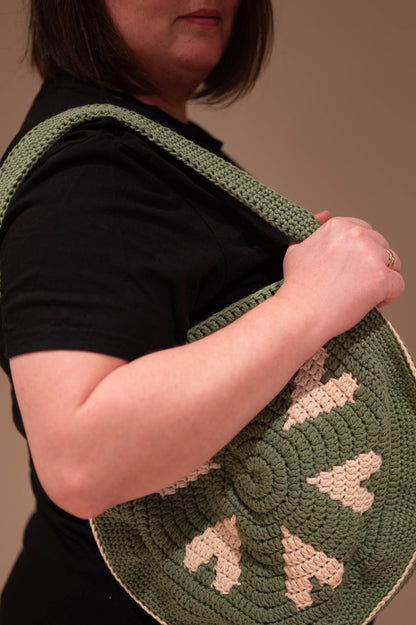 Heart Mosaic Crochet Bag Pattern