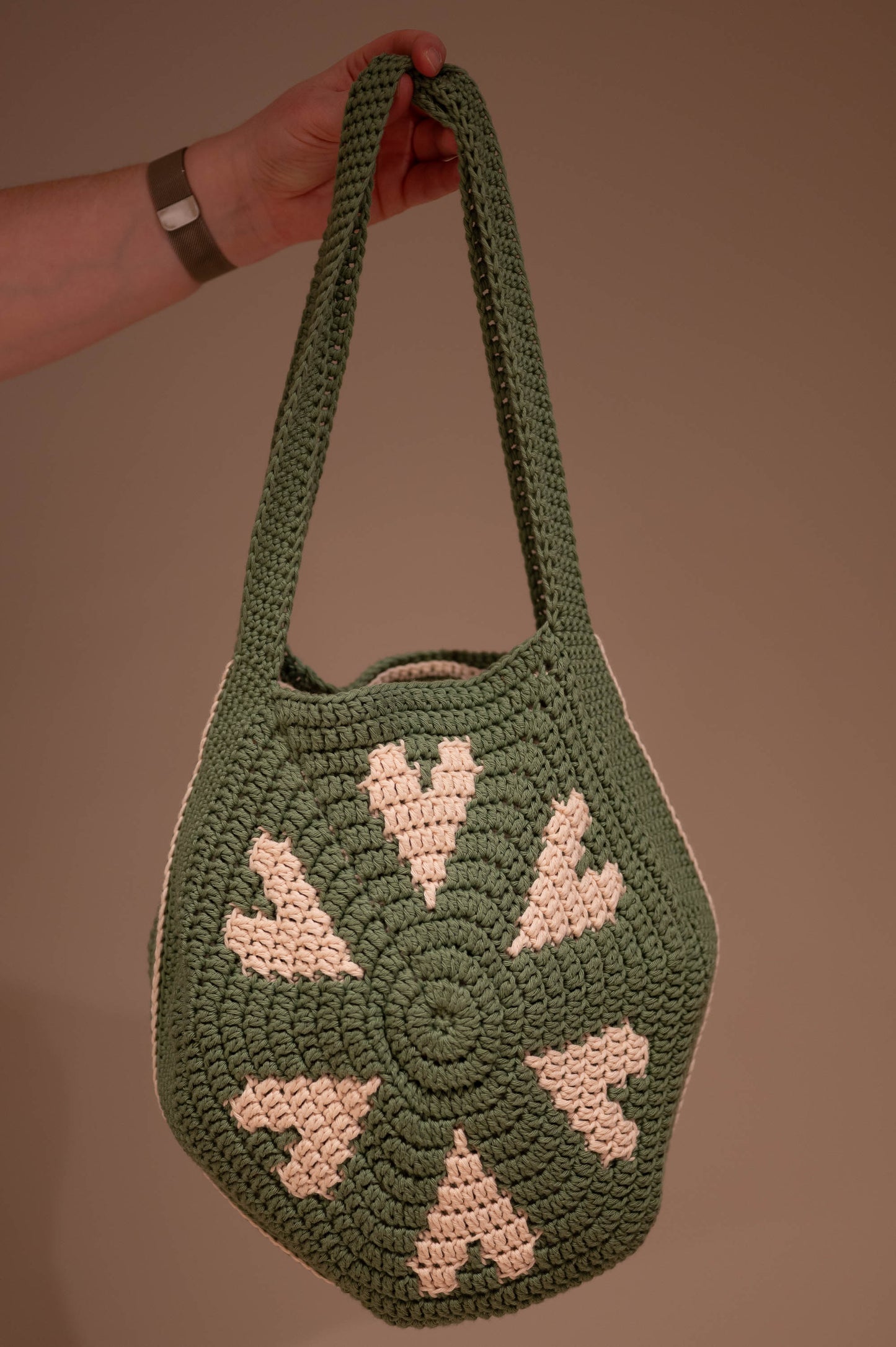 Heart Mosaic Crochet Bag Pattern