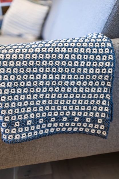 Interlocking Crochet Blanket Pattern