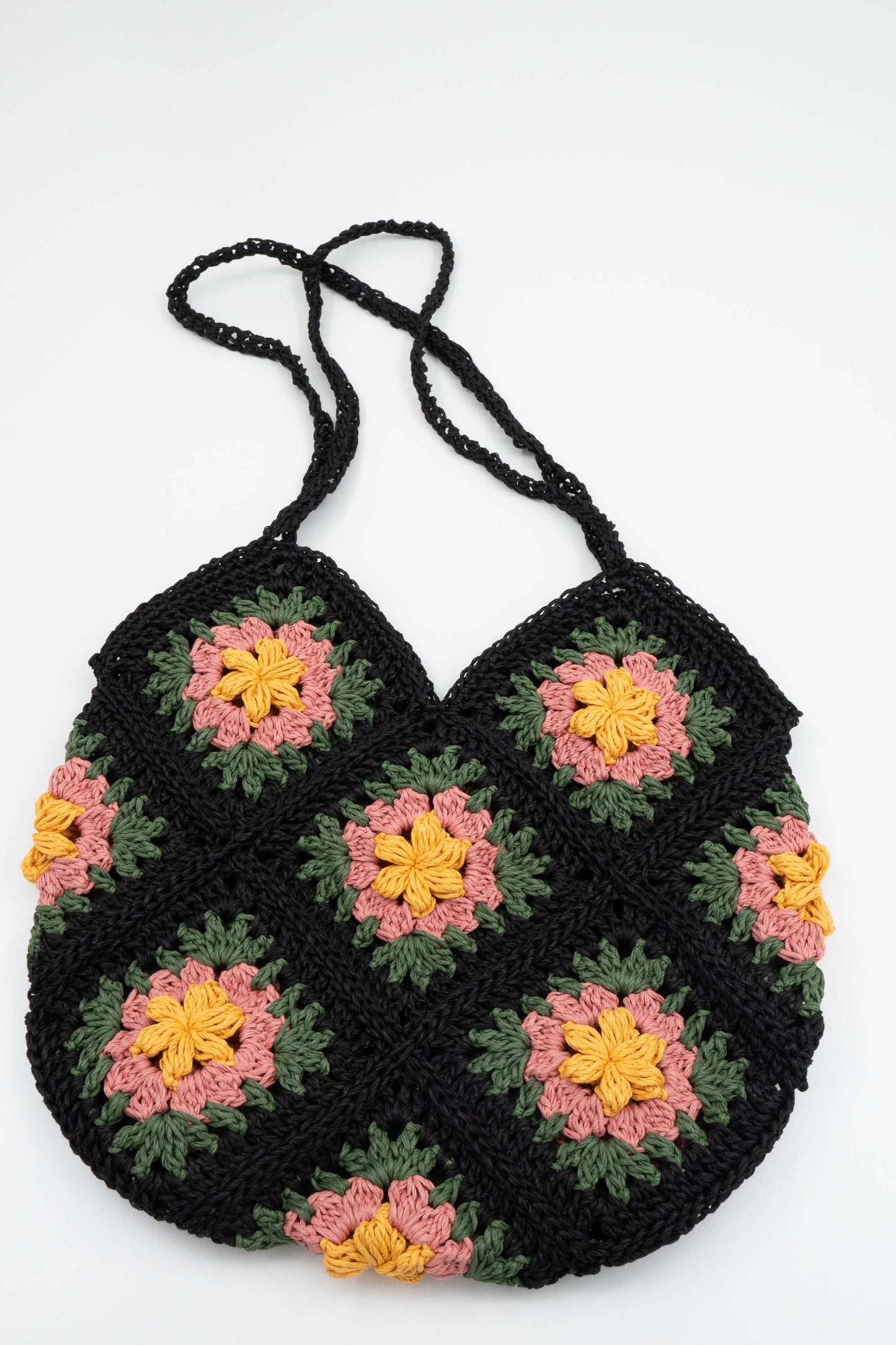 Bloom Granny Square Crochet Bag Pattern