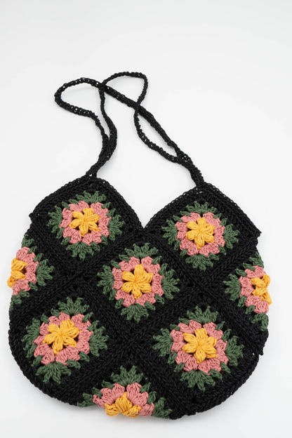 Bloom Granny Square Crochet Bag Pattern