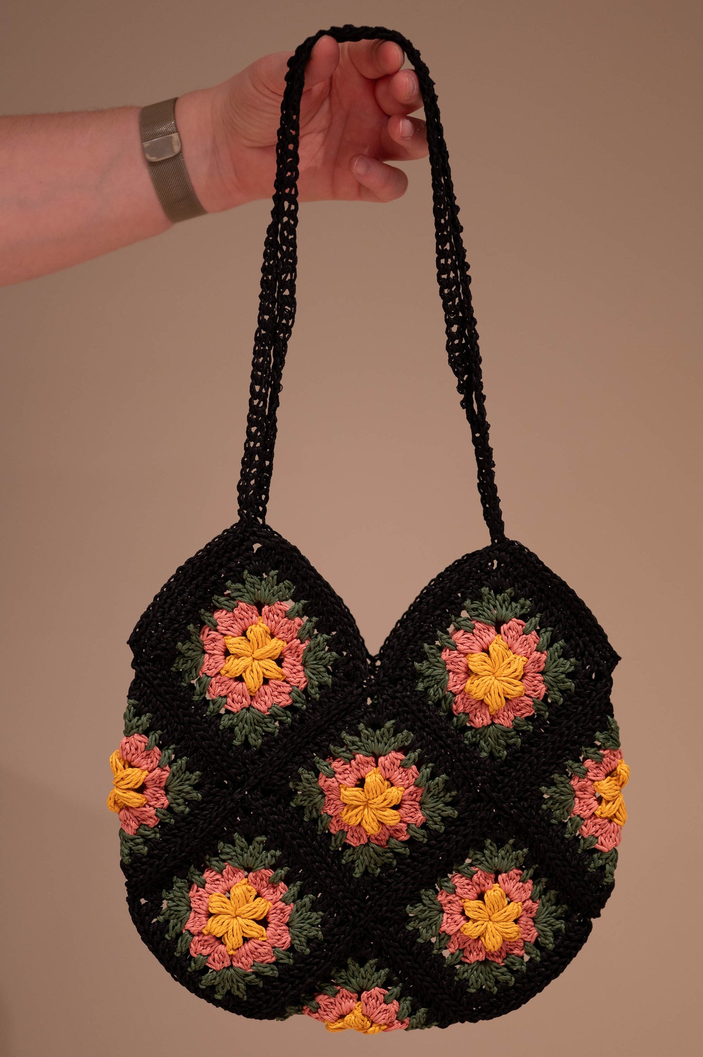 Bloom Granny Square Crochet Bag Pattern