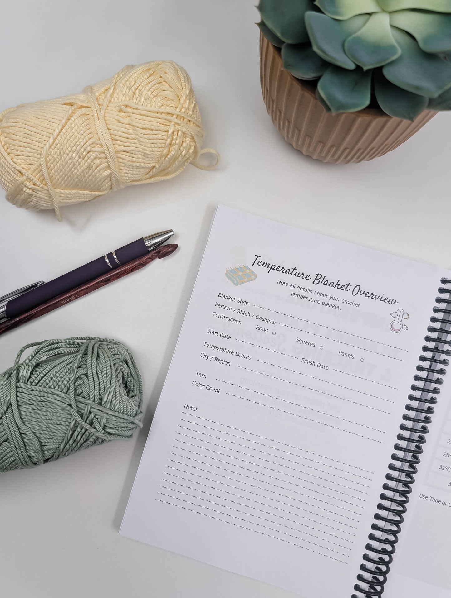 Crochet Planner 2026