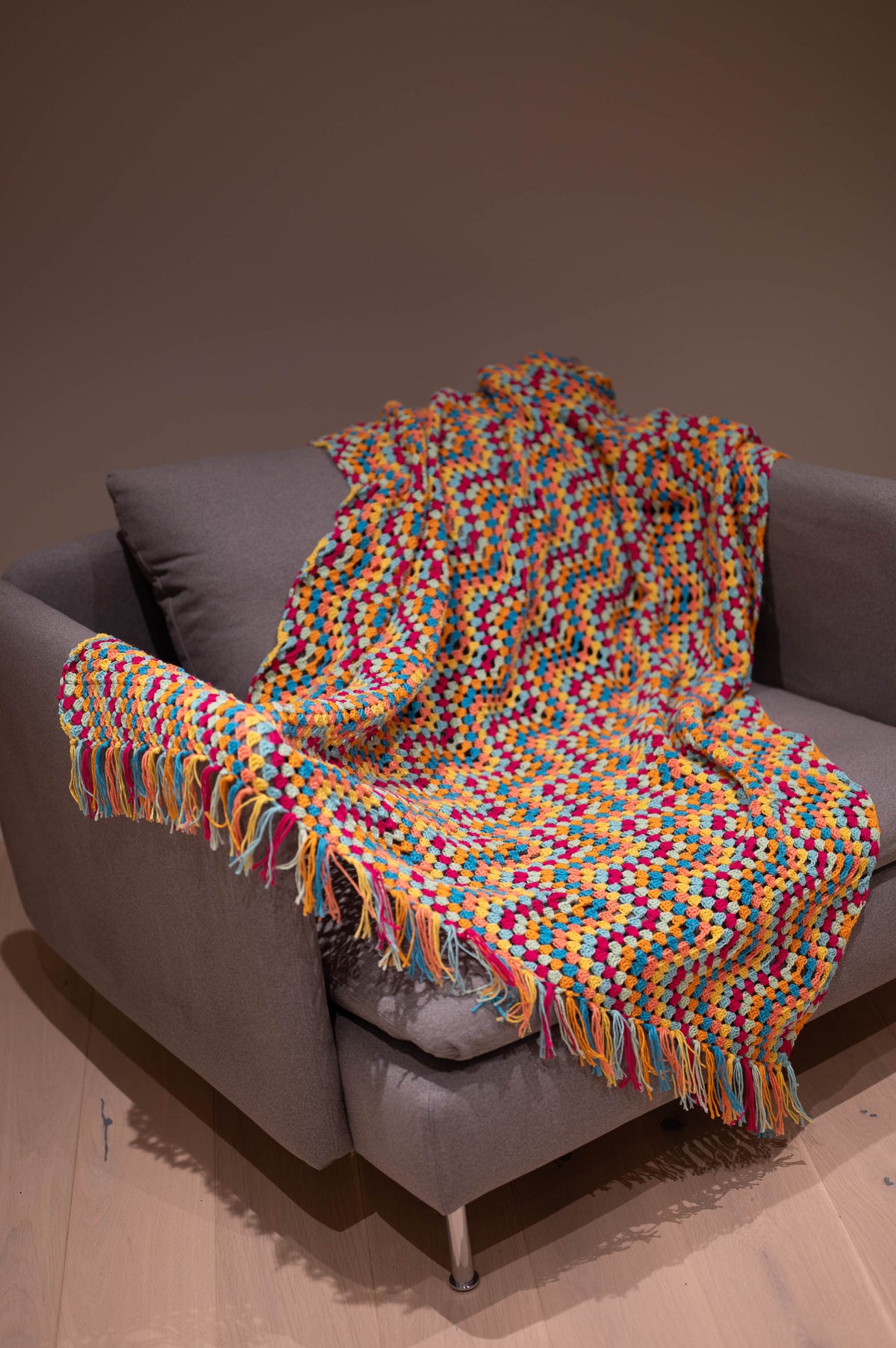 Zig Zag Granny Stitch Blanket Crochet Pattern