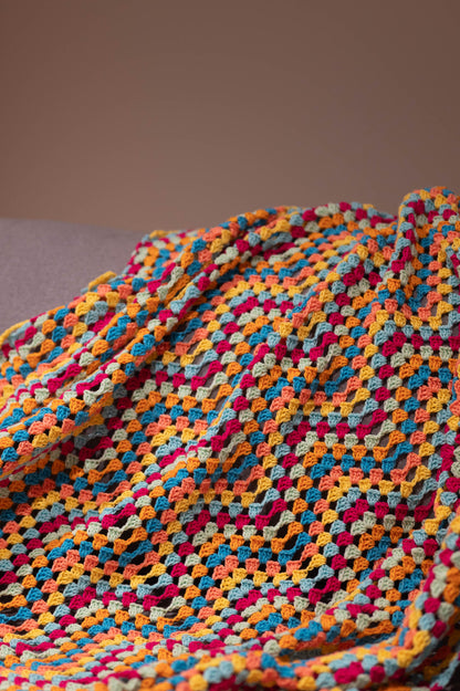Zig Zag Granny Stitch Blanket Crochet Pattern