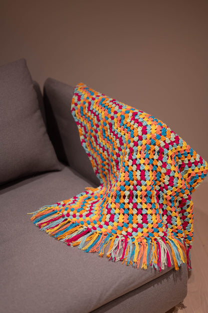 Zig Zag Granny Stitch Blanket Crochet Pattern