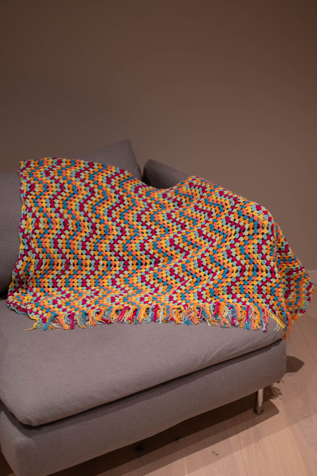 Zig Zag Granny Stitch Blanket Crochet Pattern