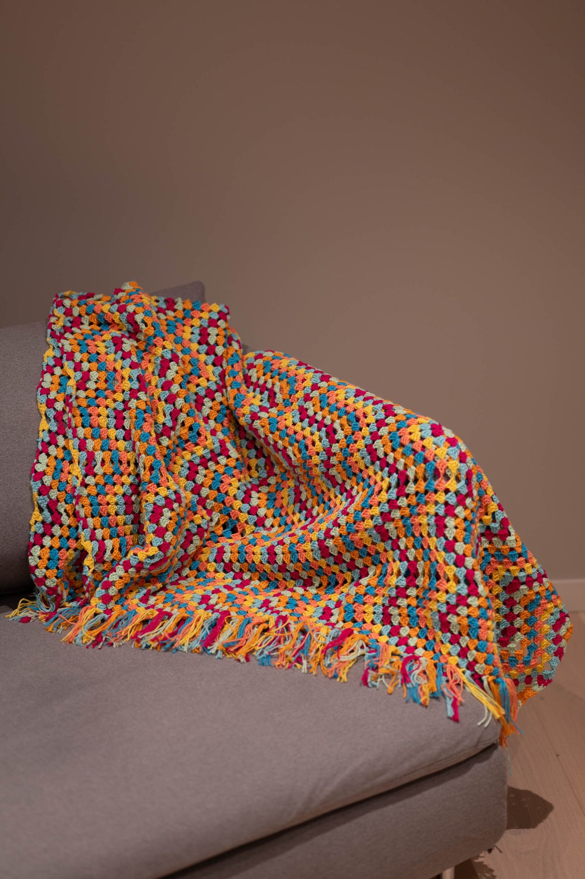 Zig Zag Granny Stitch Blanket Crochet Pattern