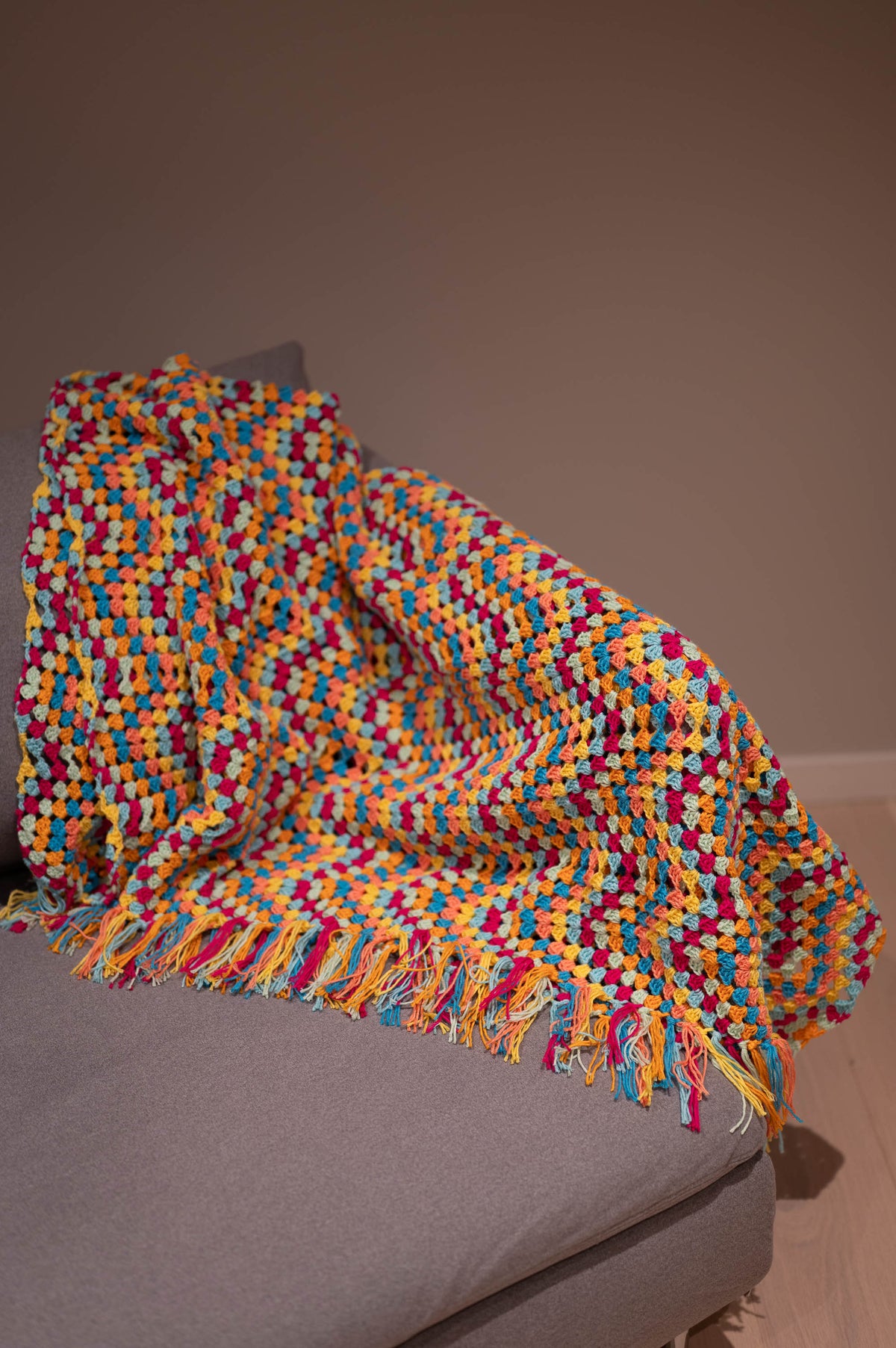 Zig Zag Granny Stitch Blanket Crochet Pattern