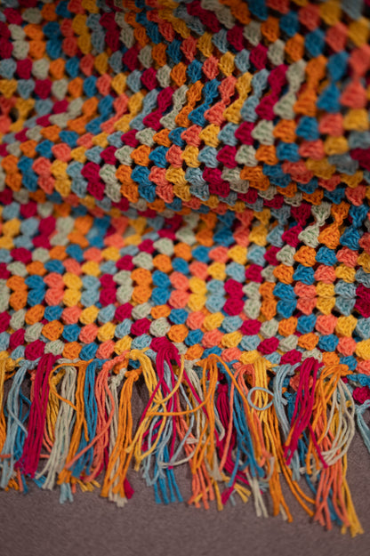 Zig Zag Granny Stitch Blanket Crochet Pattern
