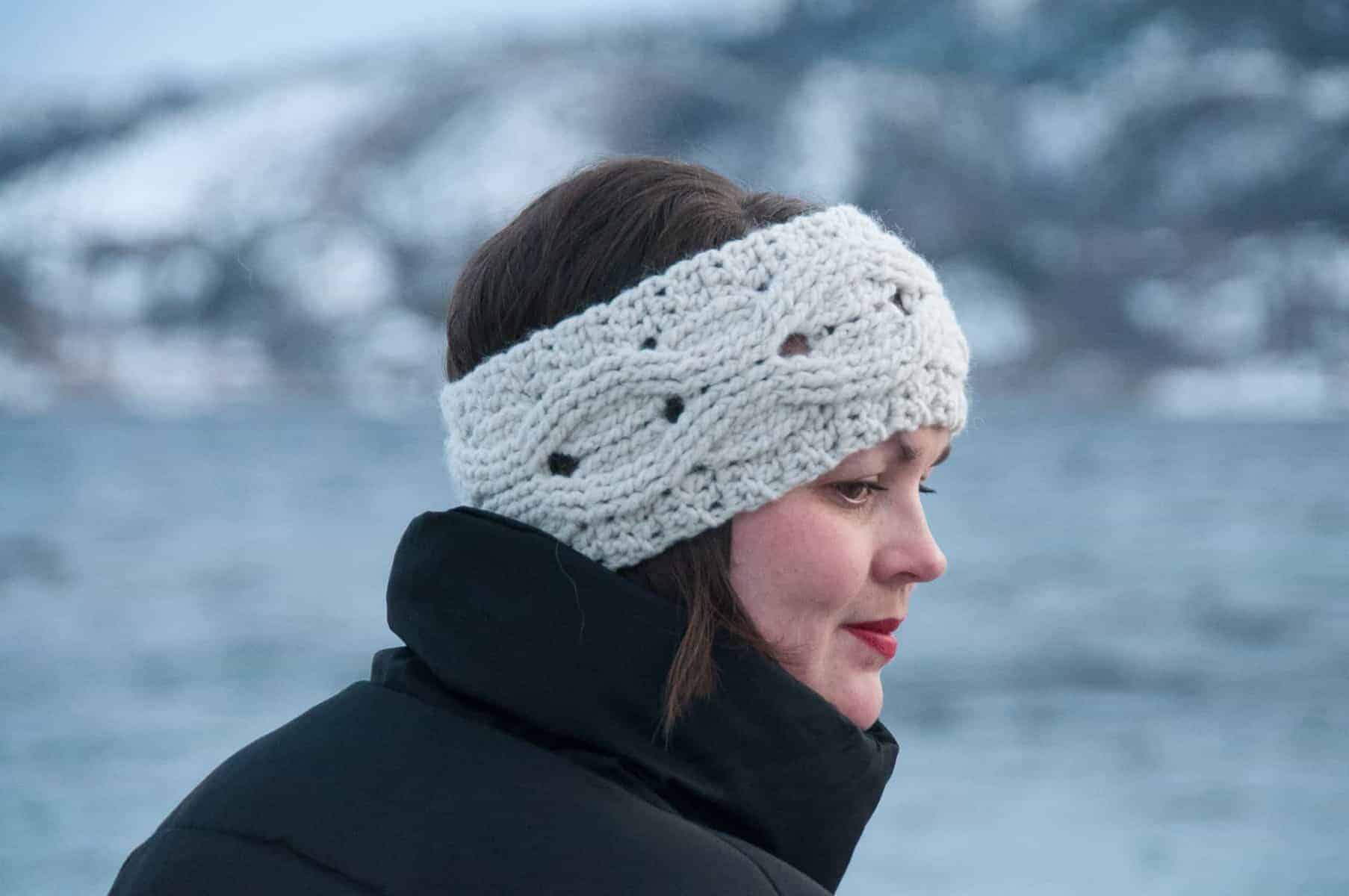 I Love Cables Crochet Headband - free crochet pattern