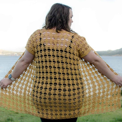 Hexagon Lace Cardigan – Joy of Motion Crochet - Main Image