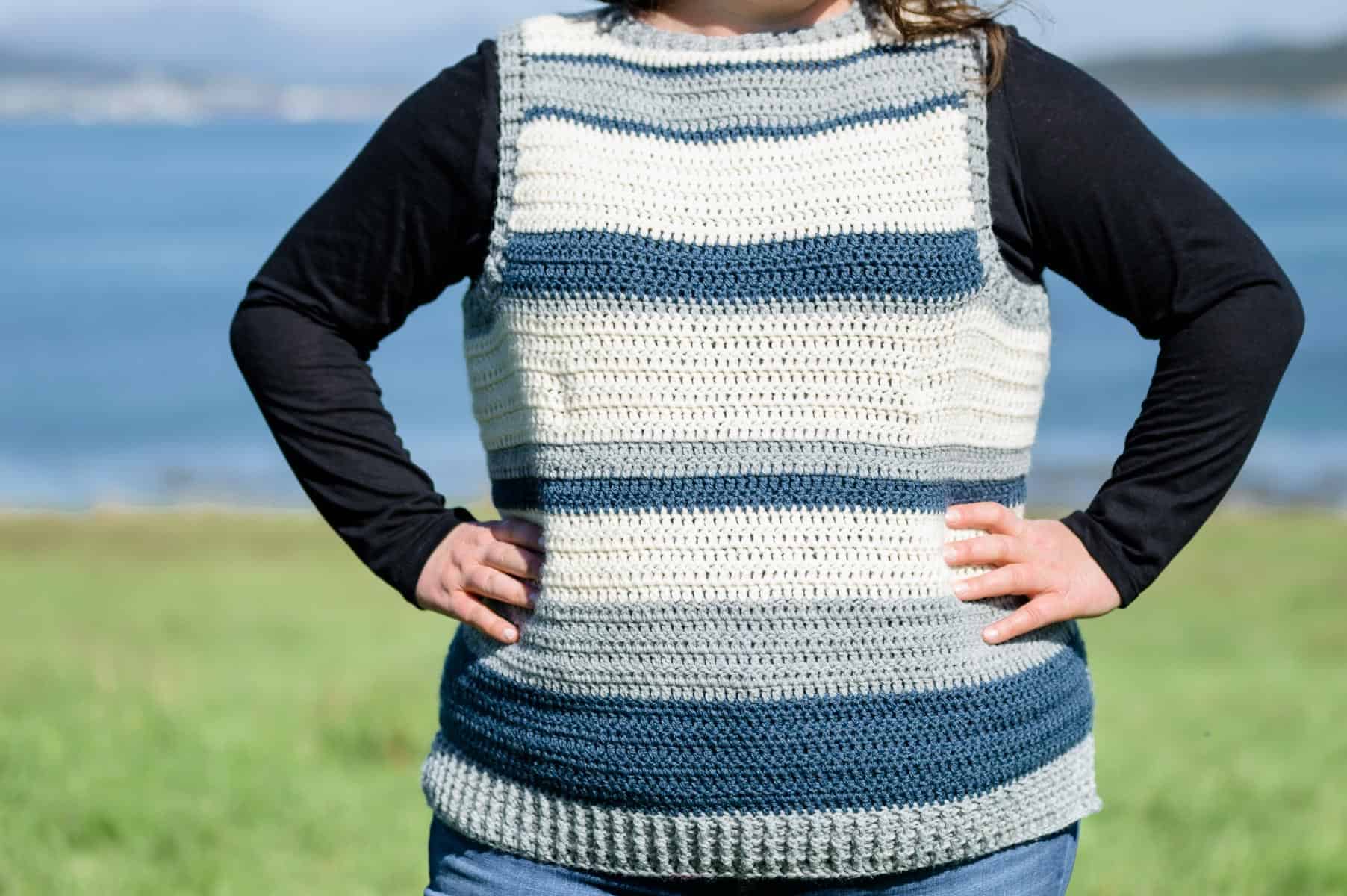 高品質お手頃価格 Stripe Sweater Vest | www.takalamtech.com