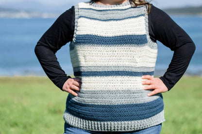 Striped Sweater Vest Crochet Pattern – Joy of Motion Crochet
