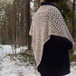 actus shawl crochet pattern design