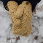 bellus mittens crochet pattern design
